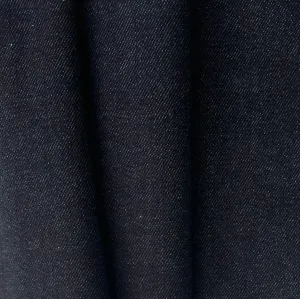 12 Oz Classic Midnight Blue Stretch Cotton Denim Twill (Made in Italy)
