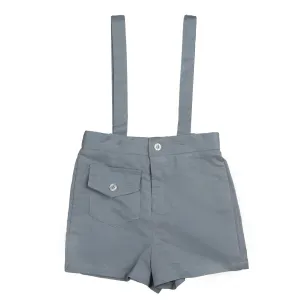 Belati Light Blue Baby Overalls With Flap Pocket (BBB506)