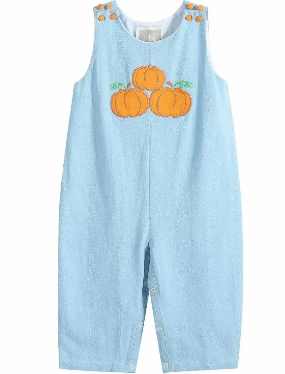 Blue Pumpkin Overalls