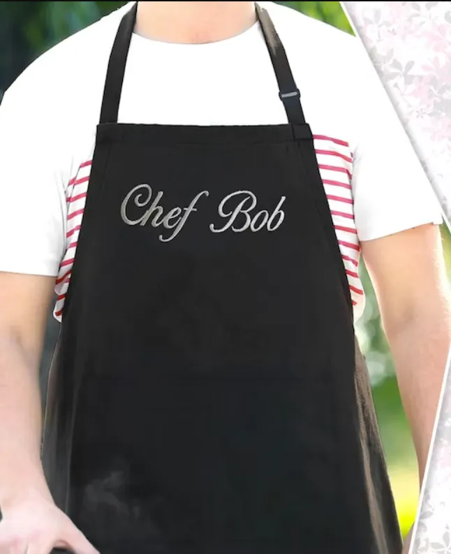 Custom Embroidered Apron
