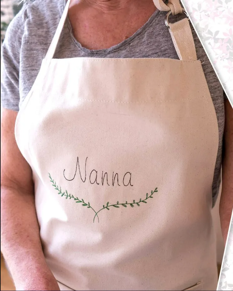 Custom Embroidered Apron