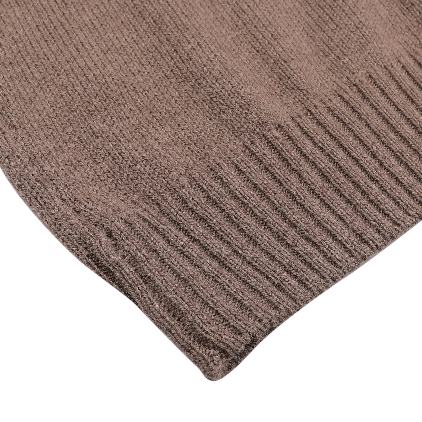 Fawn Brown Air Wool Rollneck