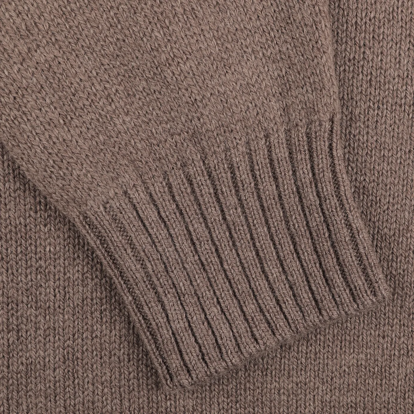 Fawn Brown Air Wool Rollneck