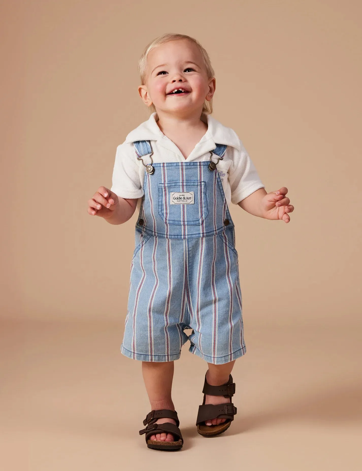 Goldie   Ace - Burton Classic Stripe Denim Overalls