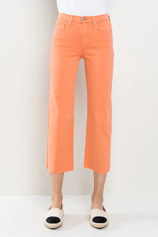 High Rise Straight Leg Jeans