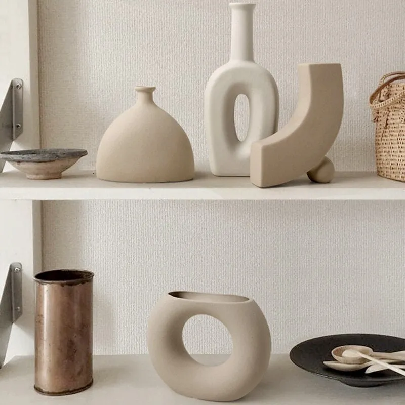 Korean style flower pot vase