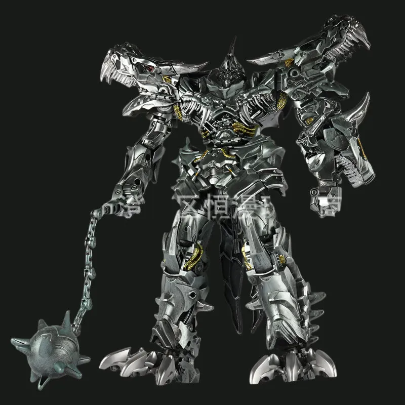 Leader Class Grimlock 12 Inch Action Figure Model Toy Transformers Series Deluxe Class Toy (ABS Alloy) Autobots Optimus Prime Mount Tyrannosaurus Rex contempt figure model boy