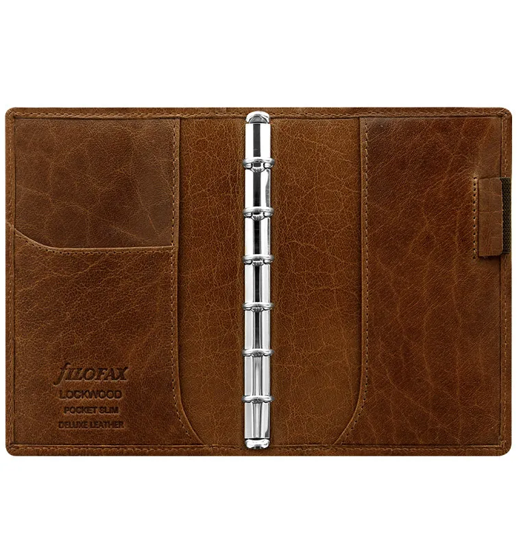 Lockwood Pocket Slim Leather Organiser