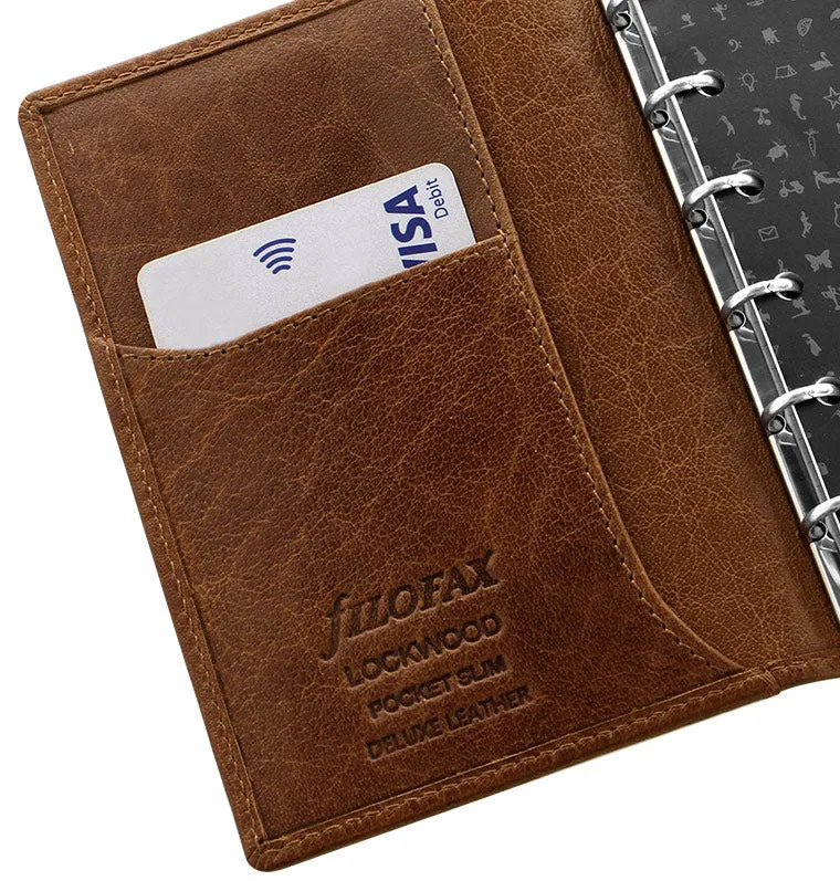Lockwood Pocket Slim Leather Organiser