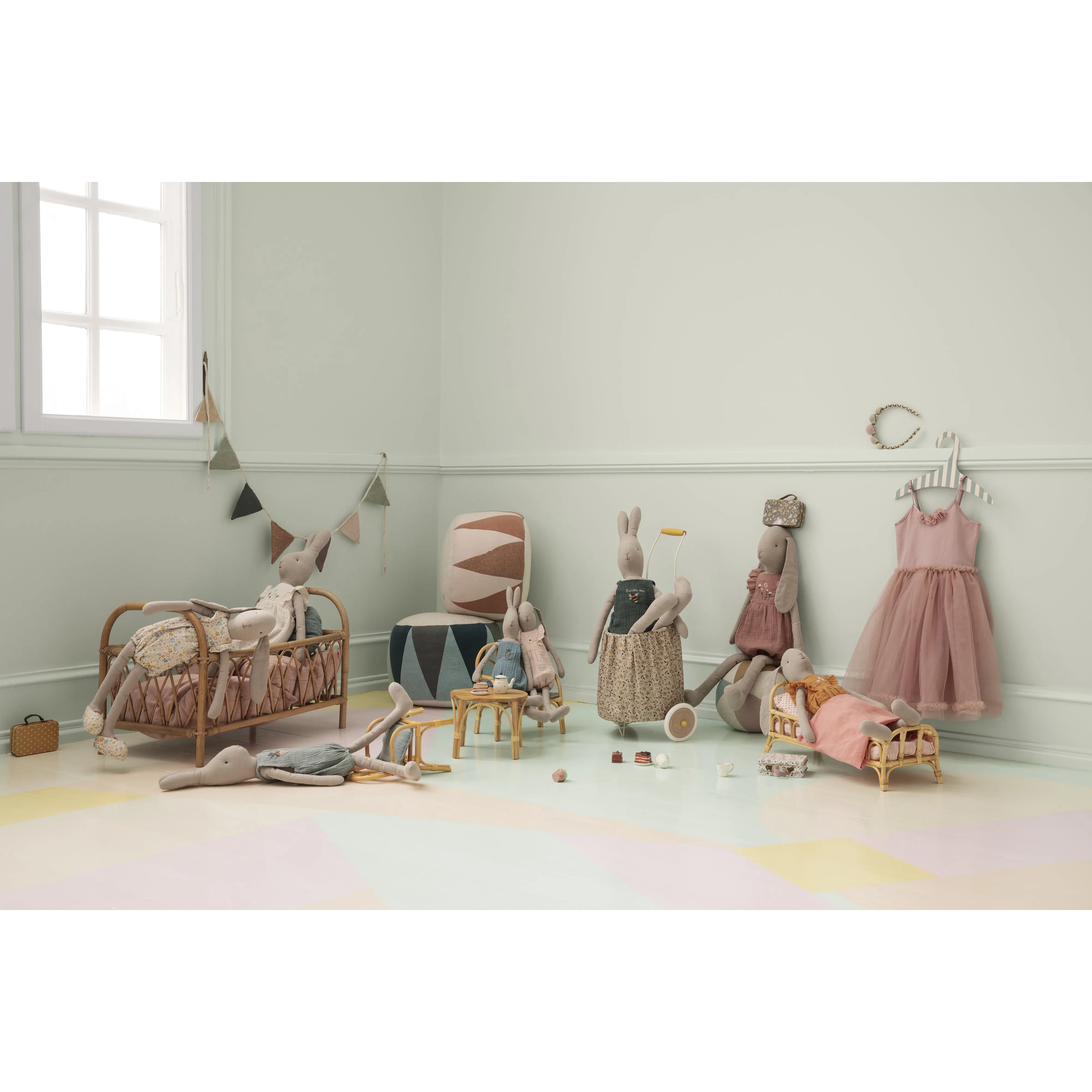 Maileg Rabbit Size 5 Overalls