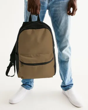Medium Dark Orange Brown Canvas Backpack | Medium Dark Pastel Orange Brown | C0M30Y60K60