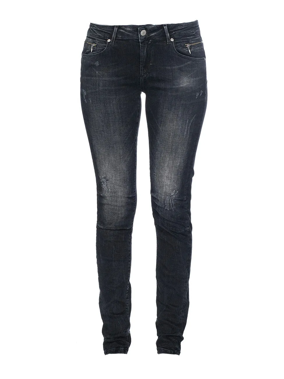 M.O.D. Eva Skinny Novana Black Destroy L32