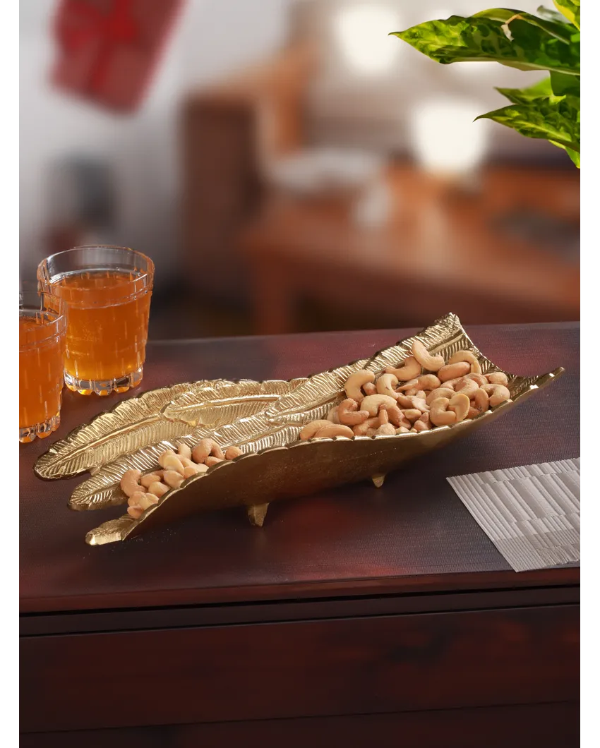 Modern Wings Serving Platter with Gift Box | 14 x 5 x 2 inches
