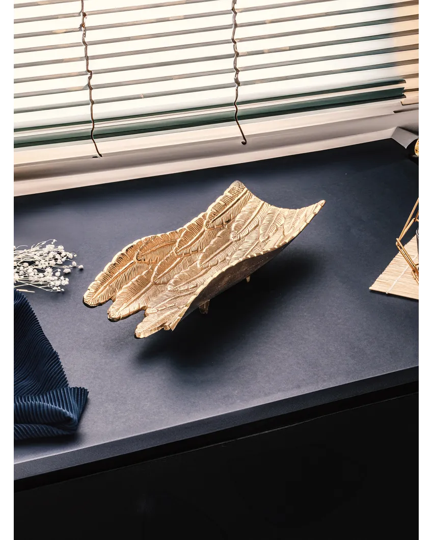 Modern Wings Serving Platter with Gift Box | 14 x 5 x 2 inches