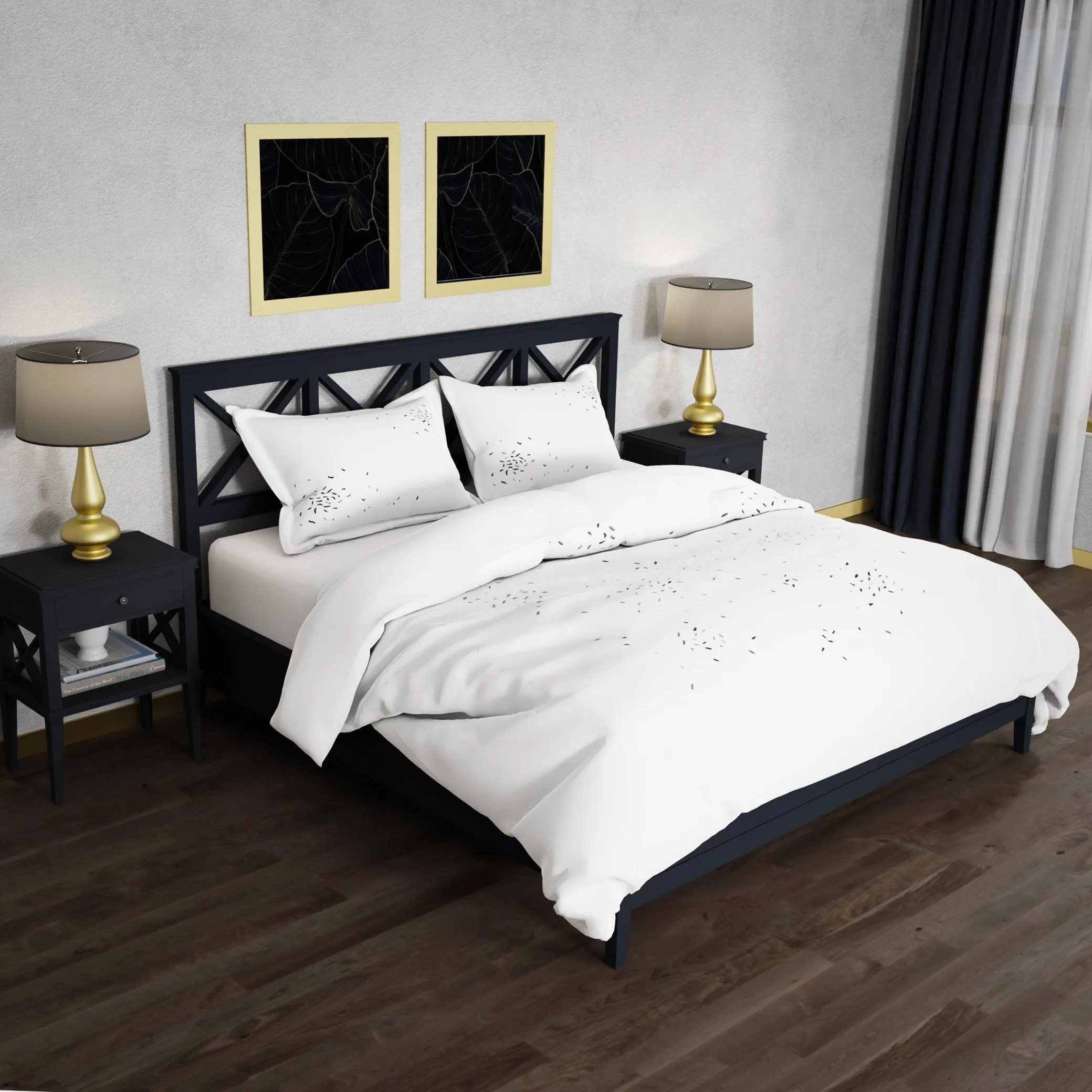 Moderne 4 Piece Bedding Set