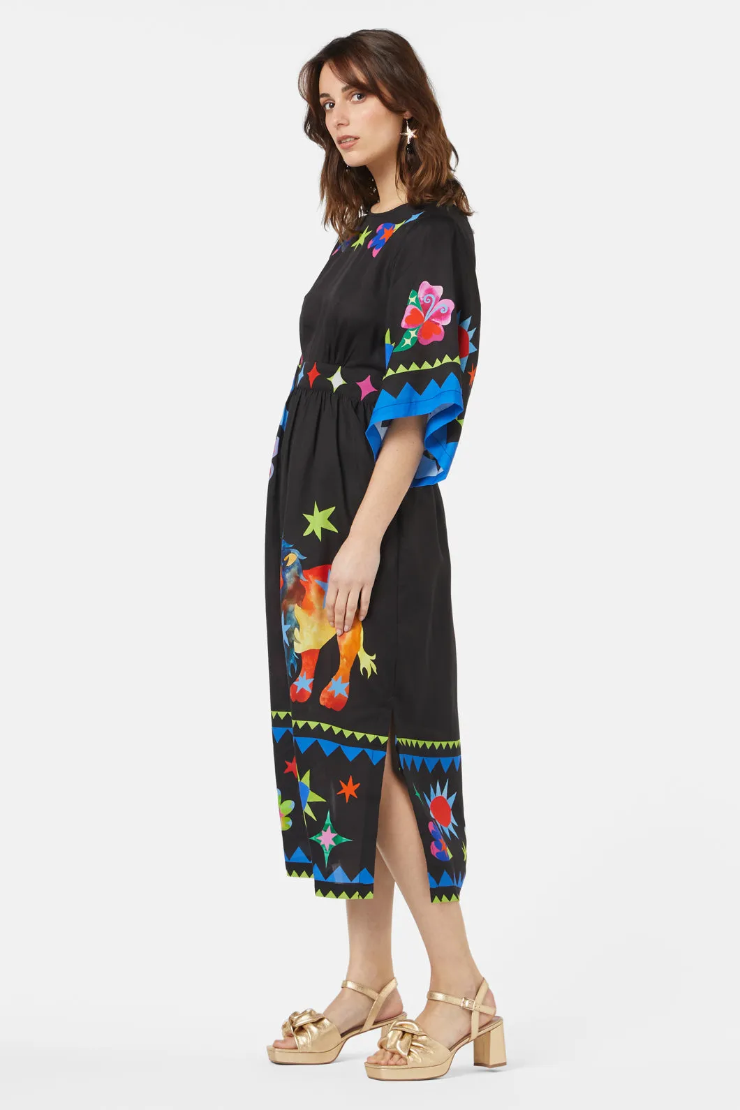 Mystic Creatures Long Dress