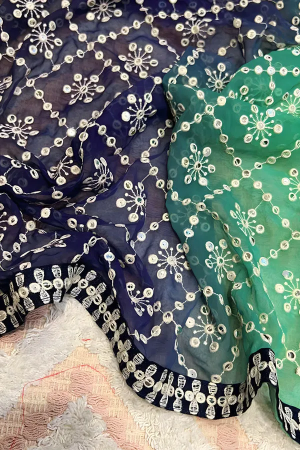 New Pista Green Saree For Women With Price