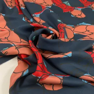 Printed Silk Twill - Sample