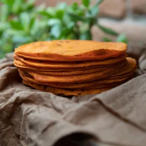 Red Chile Corn Tortillas