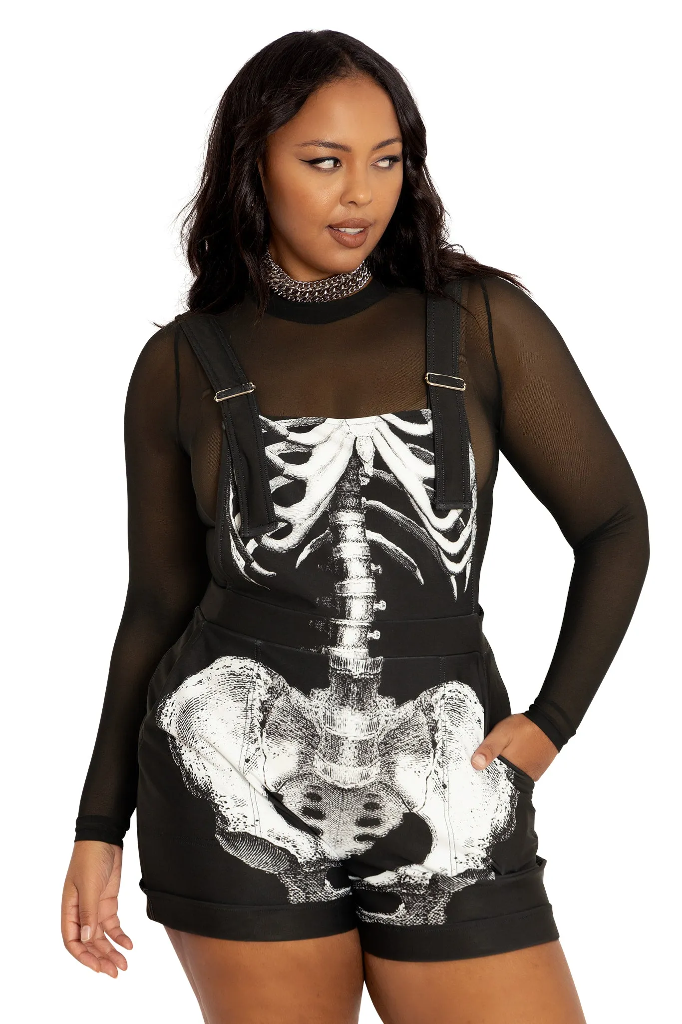 Ribs Short Overalls
