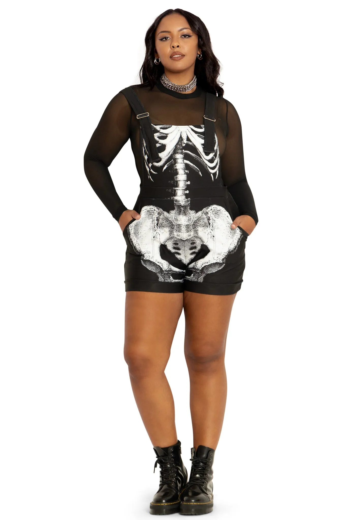 Ribs Short Overalls