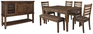 Royard Ashley 7-Piece Dining Room Set
