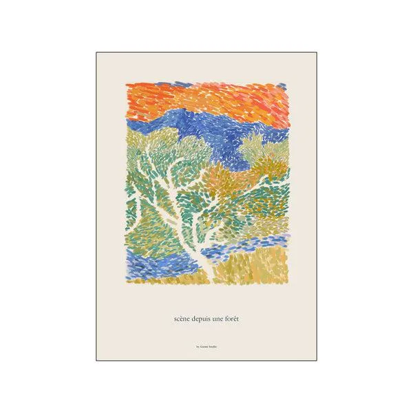 Scene Original Artist Poster
