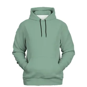 Shaded Pale Pastel Green Gray Hoodie | Unisex | with PLUS sizes | C30M0Y30K30
