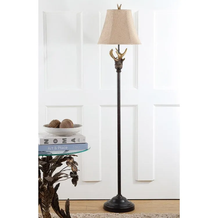 Sundance Single-Light Faux Antler Floor Lamp - Brown