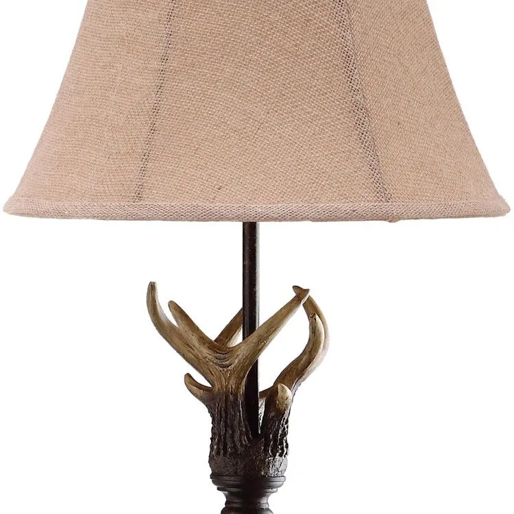 Sundance Single-Light Faux Antler Floor Lamp - Brown