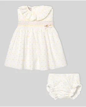 Swiss Dot Smocked Dress