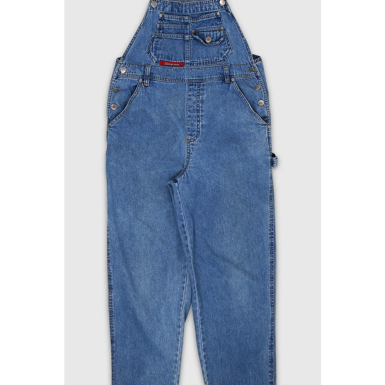 Vintage 90s Medium Wash Denim Overalls