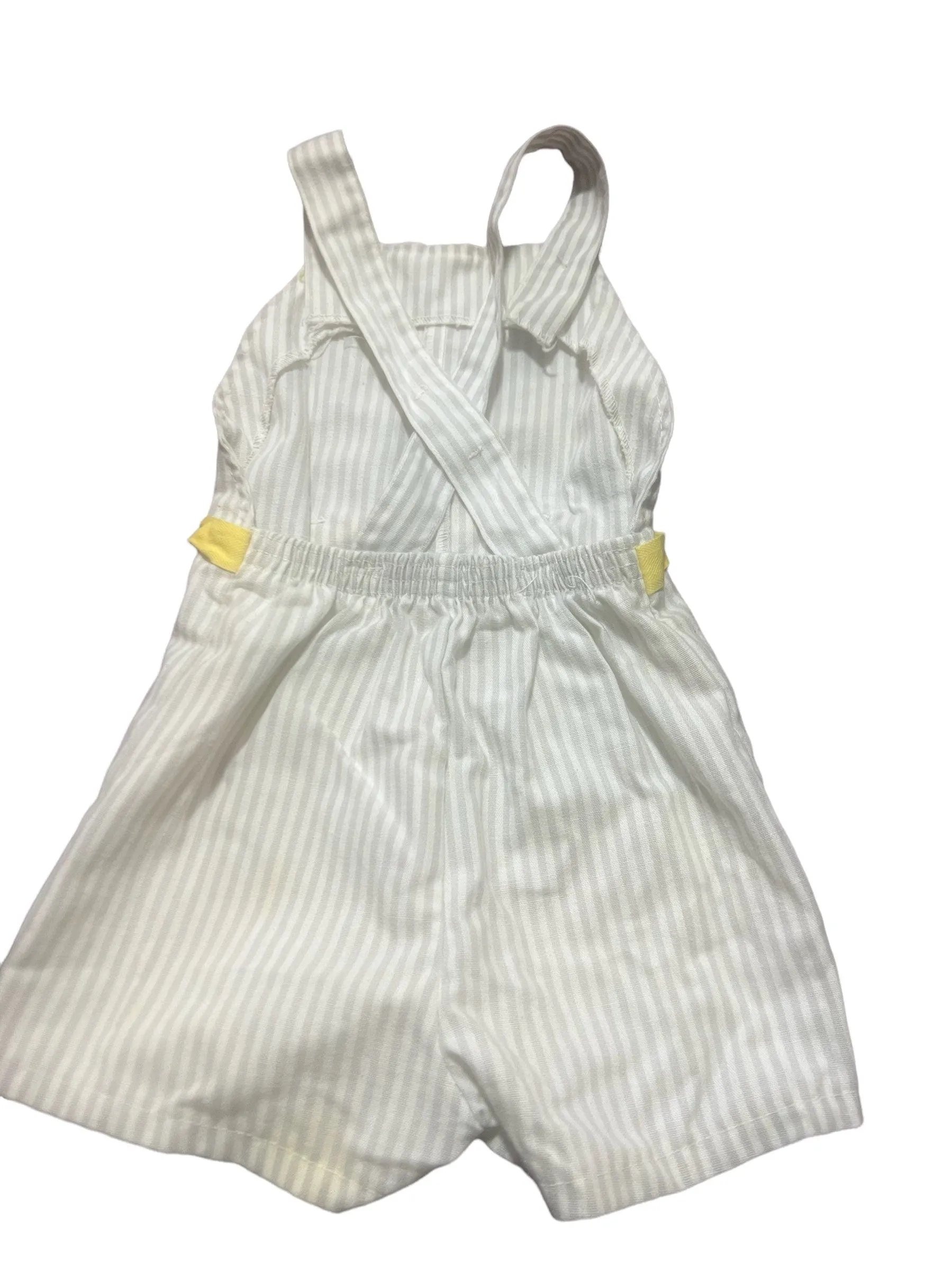 Vintage baby Donmoor striped overalls 24 month