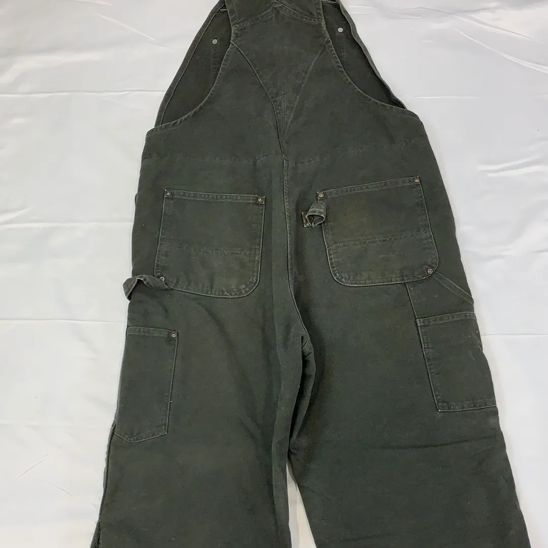 Vintage Carhartt Green Padded Jumpsuit/Overalls
