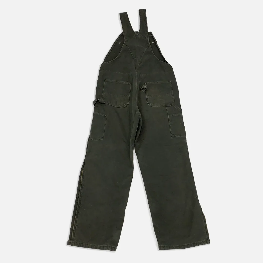 Vintage Carhartt Green Padded Jumpsuit/Overalls