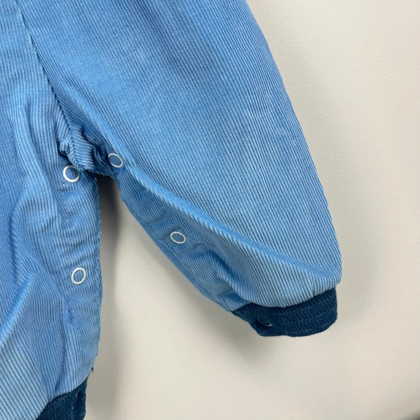 Vintage Healthtex Junior Varsity Blue Corduroy Overalls 9 Months USA