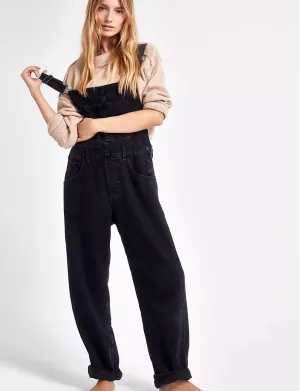 Ziggy Denim Overalls- Mineral Black